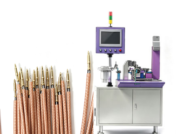 Center pin welding machine