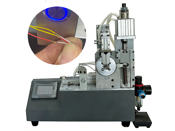 Dual wire loose terminal crimping equipment