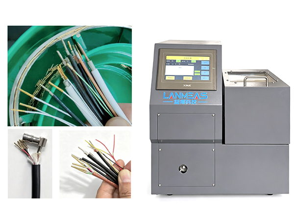 Twist pin wire crimping equipment
