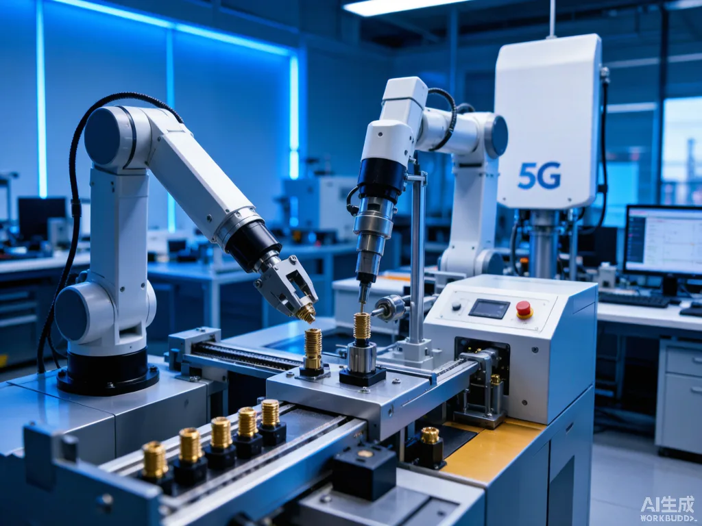 Telecom and 5G RF connector automation
