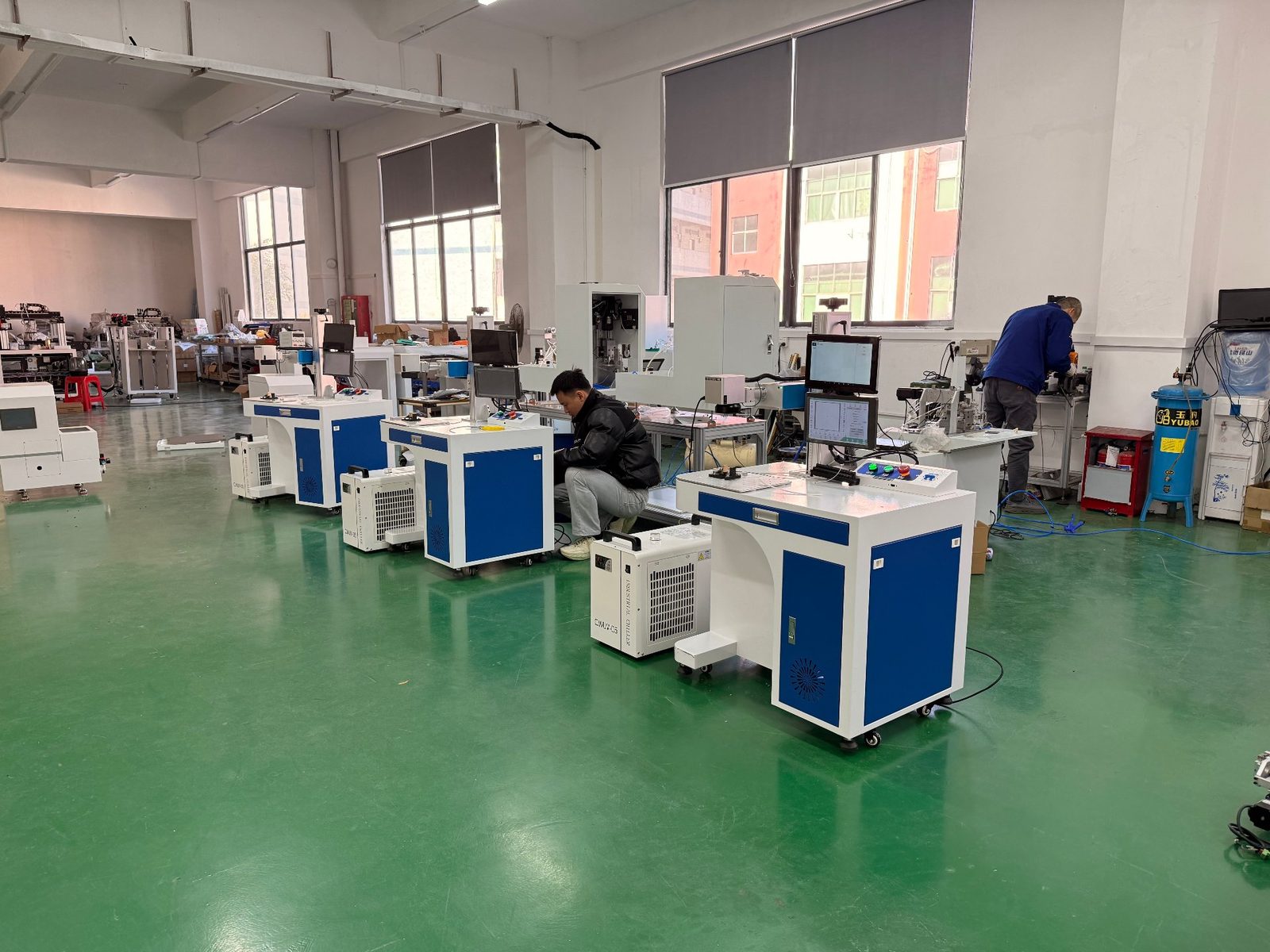 Lanneas Automation Factory Workshop and Production Line